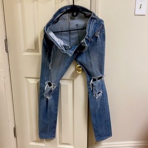 H&M Skinny Low-Waist Jeans Size: 34/32